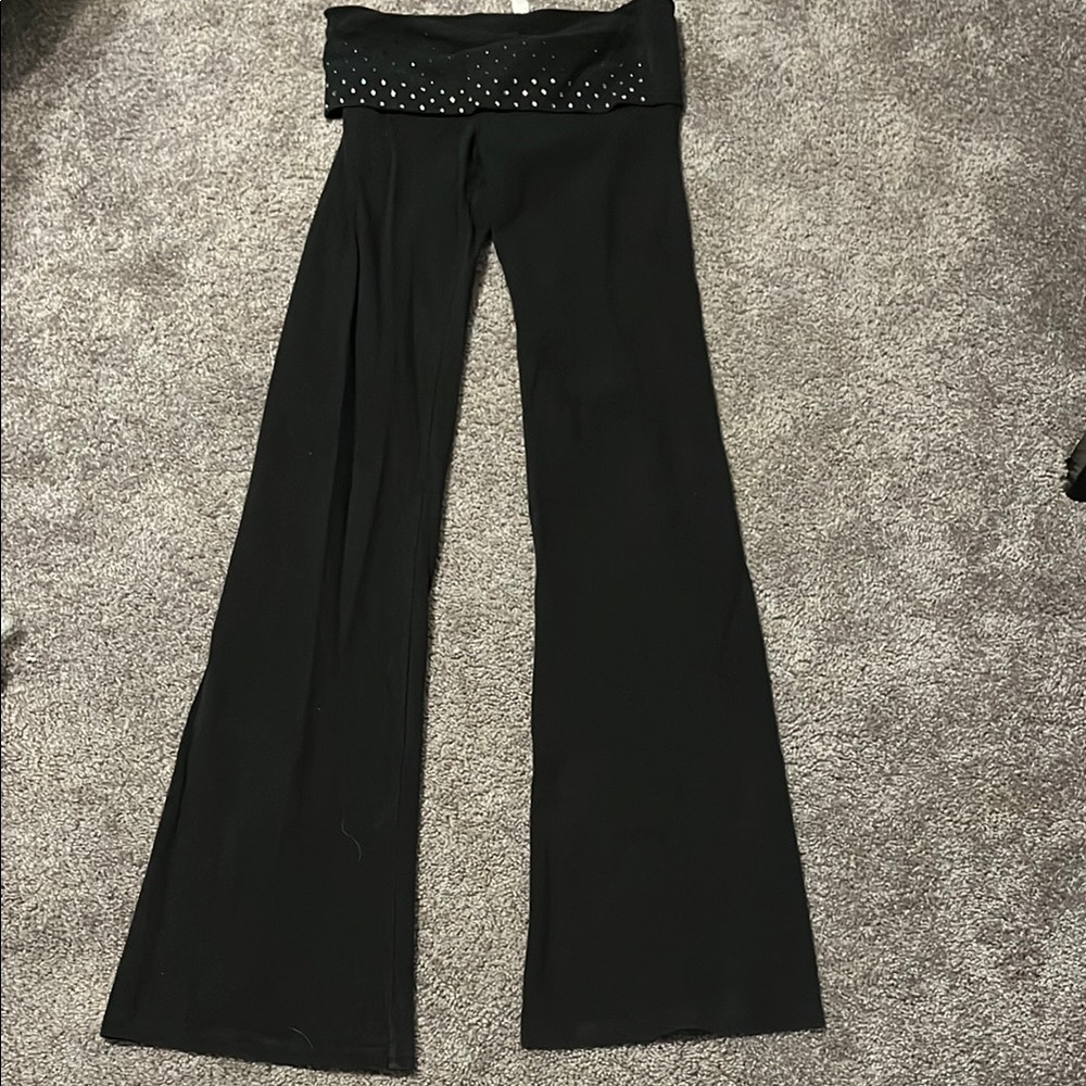Black Women's Wide-Leg Pants